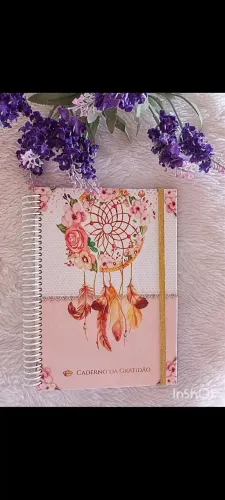 Agendas e cadernos Gratidão
