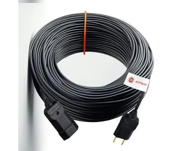 Extensão 25m Cabo PP Com Plugue x Tomada