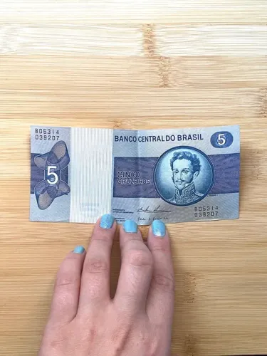 Nota 5 cruzeiros dom Pedro I