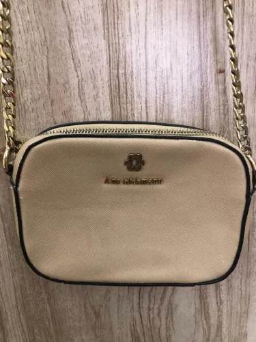 Bolsa Ana Hickmann Bege tamanho P