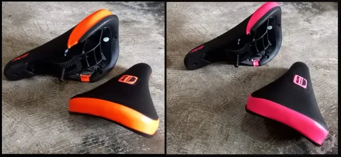 BICICLETA BMX BANCO GW PIVOTAL ELITE FINO PRETO / LARANJA ou PRETO / ROSA