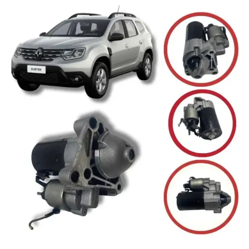  Motor de arranque Renault Duster 2.0 2016 a 2019       etq6595