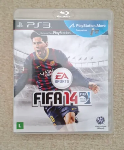 FIFA 14 para Playstation 3 - mídia física em estado de novo