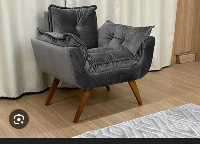 Poltrona cinza