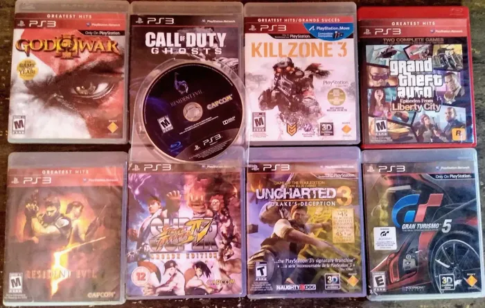 Jogos em mídia física originais para PS3