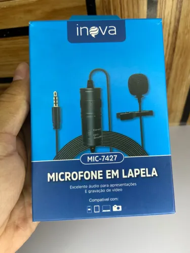  MICROFONE EM LAPELA MIC-7427 INOVA an2
