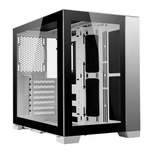 Gabinete Gamer Lian Li 001 Dynamic Mini Modular White *Sem Fan Led* - WZetta