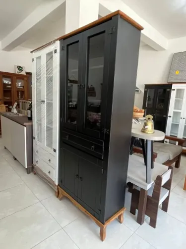 Super Promoção Final de Ano, Cristaleira MDF , Varias Cores