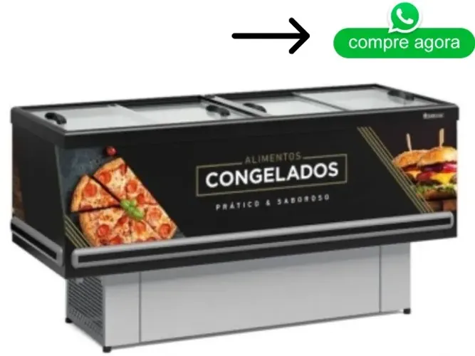 Ilha de Refrigerados 2M Gelopar Nova
