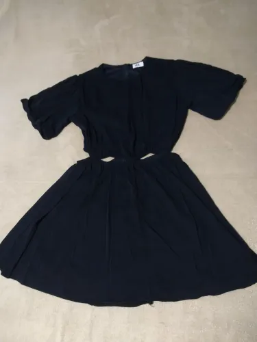 Aproveite! Vestido Preto Com Elástico Tam. P Dot. Clothing
