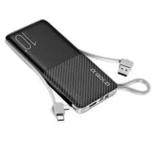 Carregador Portátil com Cabo Power Bank 10000mAH - Unidade 