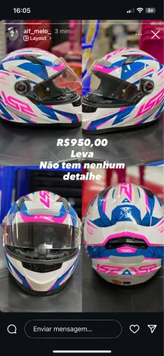 Capacete LS2 Novo