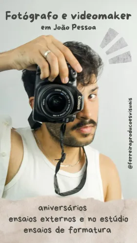 Serviços de Fotografia Profissional a partir de R$150,00 - Ferreira Produções Visuais
