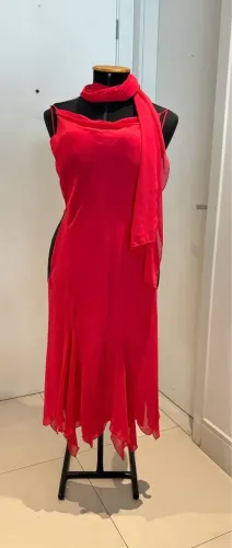 Vestido de festa rosa