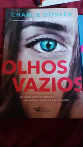 LIVROS OLHOS VAZIOS E A GAROTA DO LAGO POR 50 R$