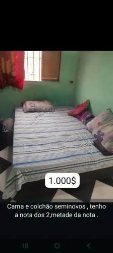 Cama Box e colchão ortopédico 