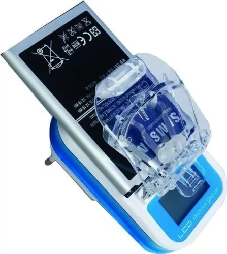 Carregador de Bateria com LCD - Novo