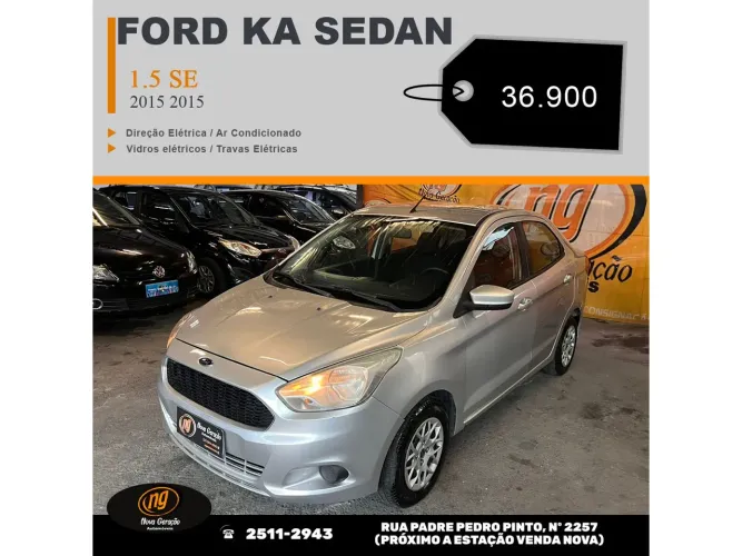 Ford KA+ Sedan 1.5 16V Flex 4P 2015