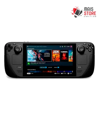 Console Portatil Valve Steam Deck 256GB 16GB Ram Tela 7" - Preto (Novos/Lacrados)