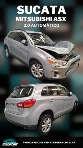 Sucata Mitsubishi ASX 2.0 Automático