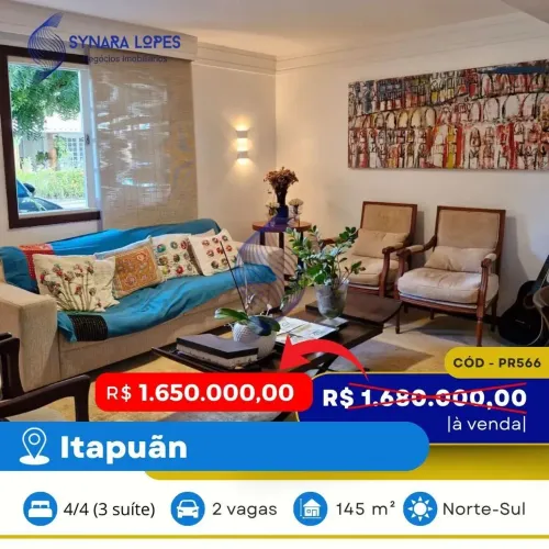VENDO CASA 145 M² | 04 QUARTOS | CONDOMÍNIO QUATRO RODAS | ITAPUÃ | SALVADOR | BAHIA