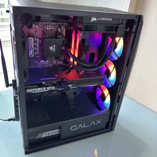 PC Gamer RTX 4060TI + Ryzen 7 (Pego consoles na troca)