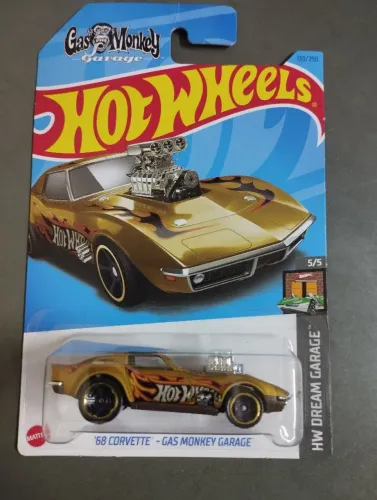 Hot Whells '68 Corvette Gás Monkey 