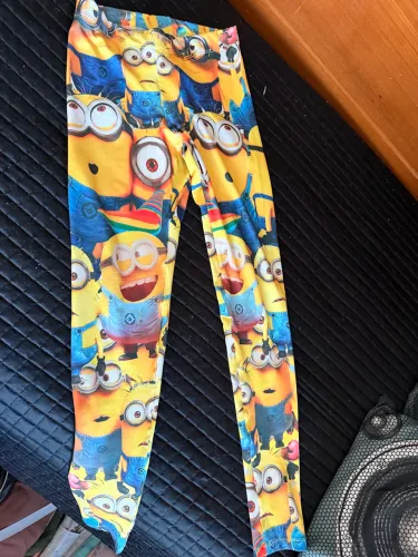 Legging academia tamanho M dos Minions