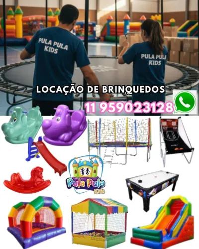 Aluguel Brinquedos EM SÃO PAULO  para festa e eventos 
