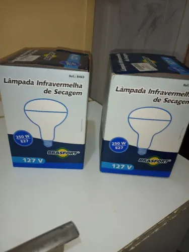 Lâmpada infravermelho 250w 127 V