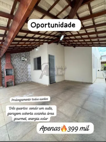 Excelente Casa no Prolongamento Todos Santos - R$399.000