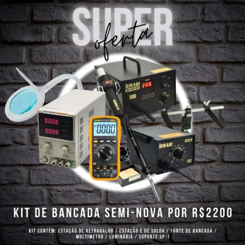 Kit Bancada Usados Completo - Oportunidade!