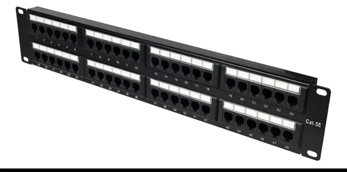 Patch Panel 48 Portas Cat.5E RJ45 PANDUIT