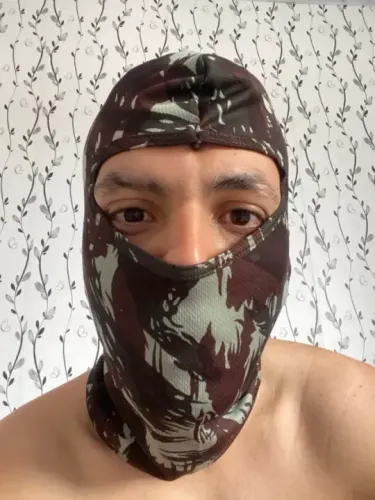 Balaclava touca ninja camuflada