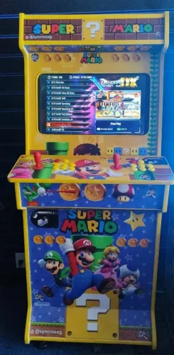 Fliperama tela 24? c/ diversos jogos!