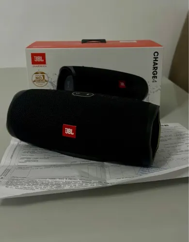 Caixa de Som Portátil Bluetooth JBL Charge 4