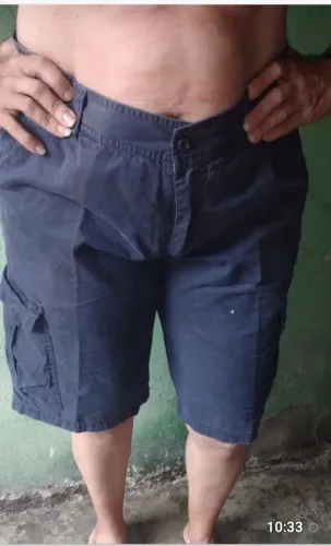 Bermuda Masculino Azul