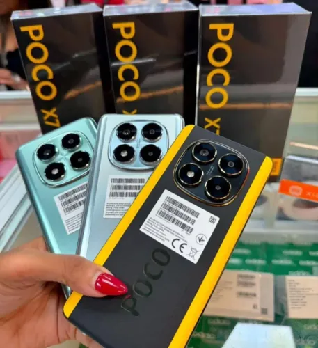 Xiaomi Poco x7 5G NFC 256GB/08GB RAM Novo Lacrado Entrega Grátis +Capa Película Fone 