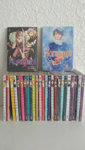 Coleção Completa Noragami 1 ao 27- Mangás semi novos. 