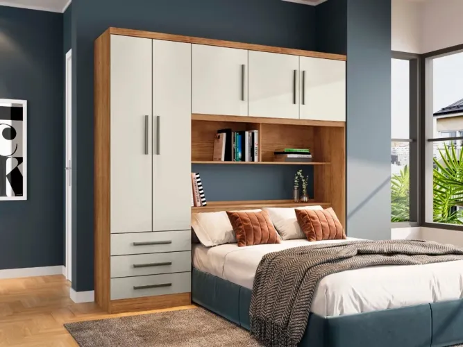 Guarda-Roupa Modulado 5 portas Casal l6532