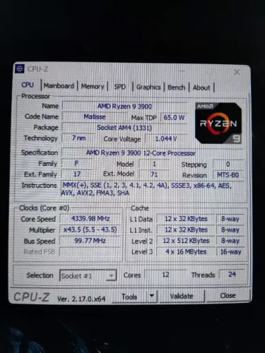 Processador R9 3900 - 100% Funional