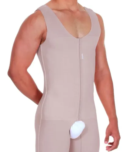 Kit com 2 cintas masculina modeladoras pós cirúrgica GG (Usadas)