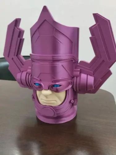 recipiente cabeça do galactus da marvel