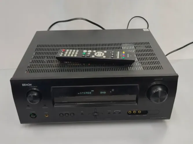 Receiver Denon Avr-1611 7.1 C/ Controle, Funcionando 100%! 
