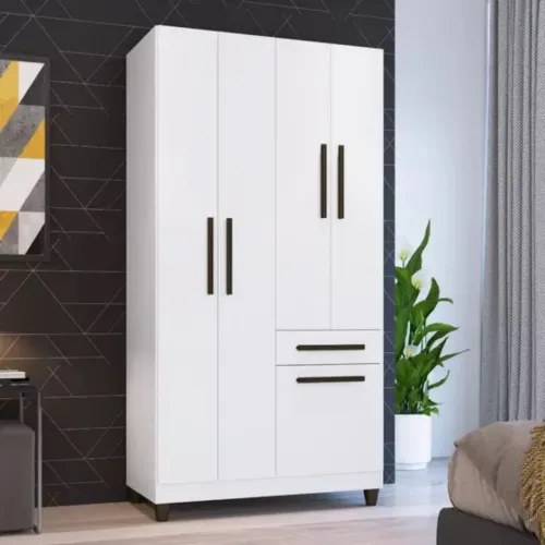 Roupeiro Multiuso 5 Portas 1 Gaveta