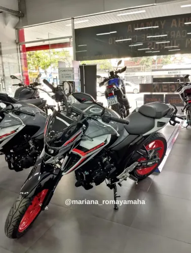 YAMAHA FAZER FZ25 2026 - Cartão em até 21x (consulte condições) - FINANCIAMENTO