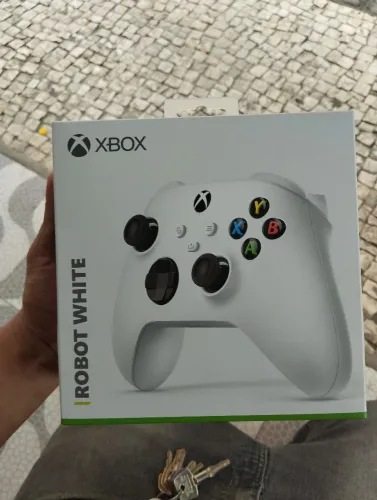 Controle Xbox Robot White - Novo!