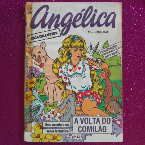 Revista quadrinhi Gibi Angélica - Edição nº 7