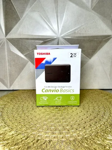 HD Externo Toshiba 2tb - Portátil, Rápido e Seguro