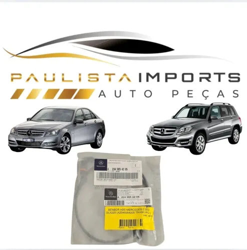 Sensor ABS Mercedes C300 W204 GLK220 - Peça Original ( Traseiro A2049054205